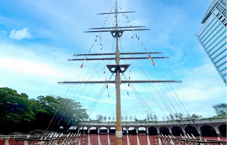 竹芝客船ターミナル中央広場